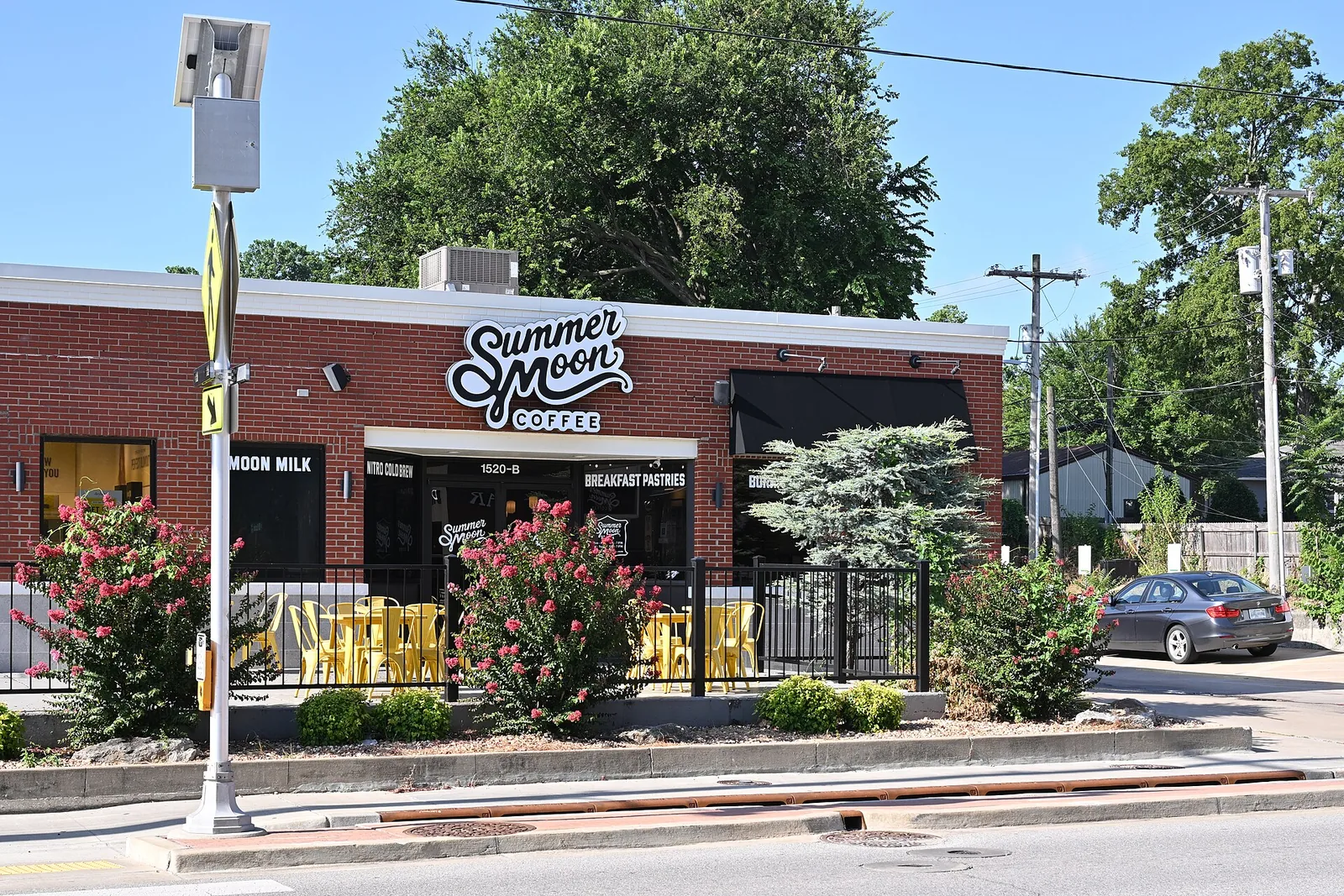 Summer Moon Coffee on East 15th Street in Tulsa’s Cherry Street district