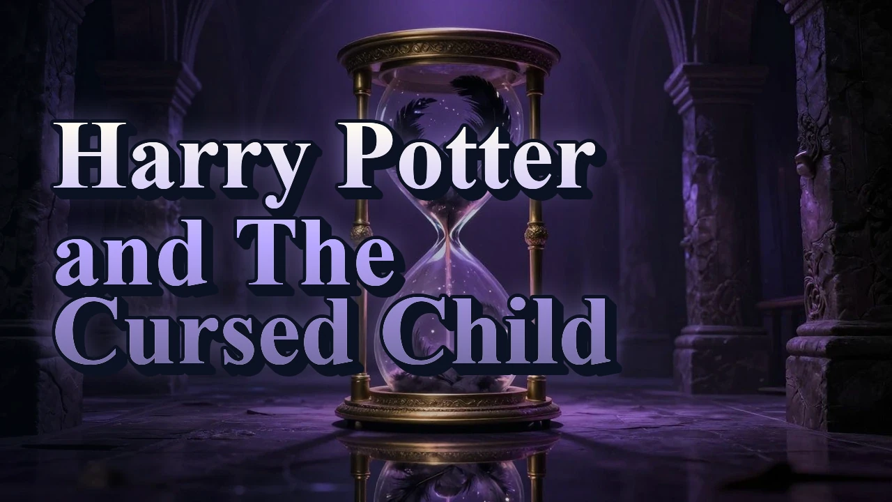 Illustrated event poster for Harry Potter and The Cursed Child