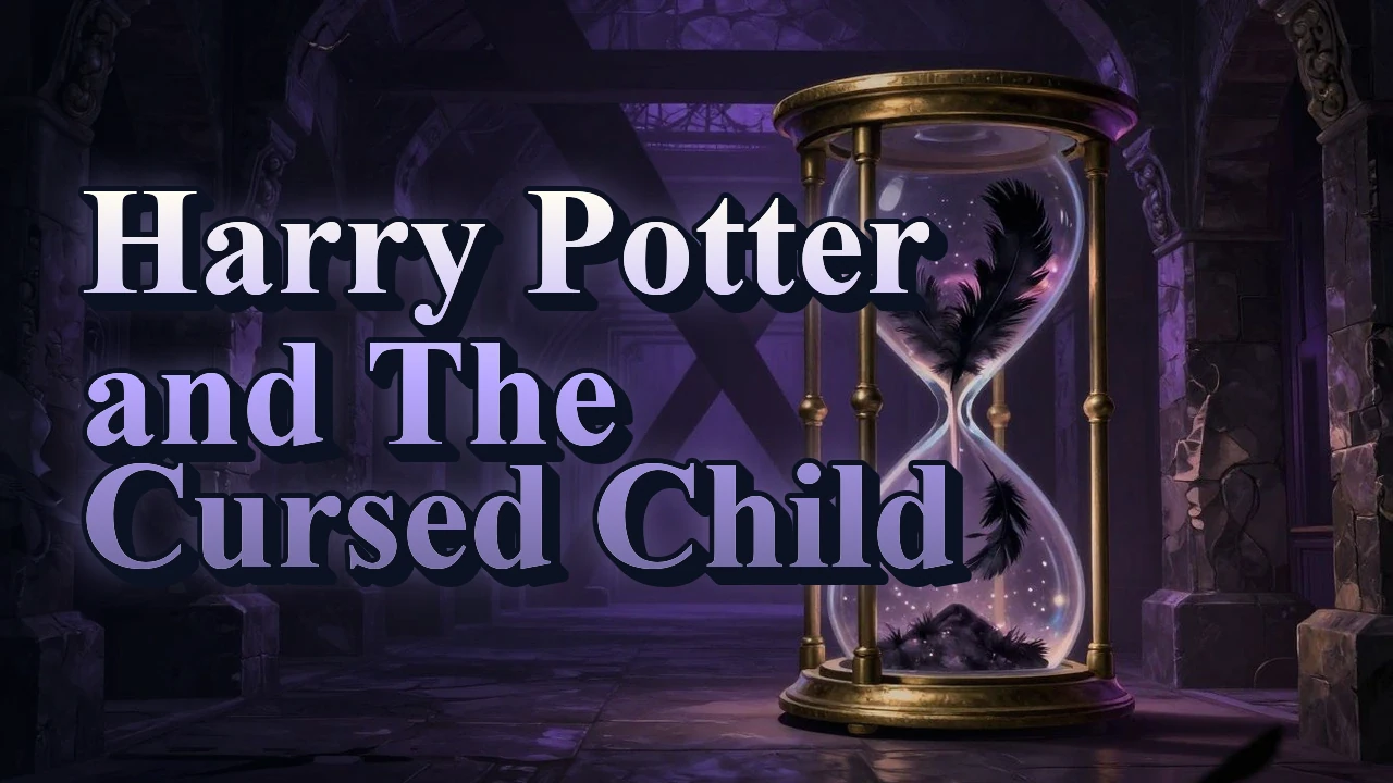 Illustrated event poster for Harry Potter and The Cursed Child