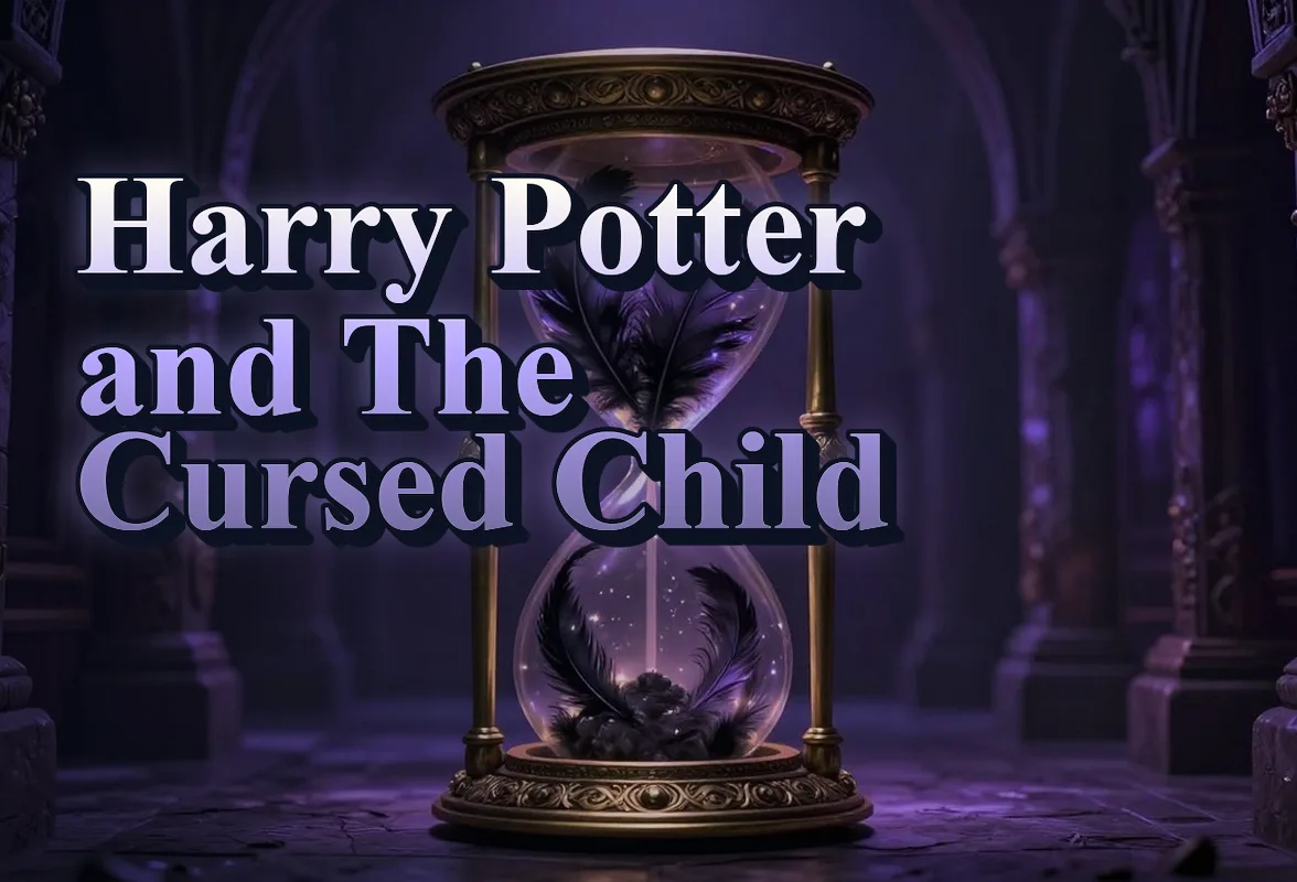 Illustrated event poster for Harry Potter and The Cursed Child