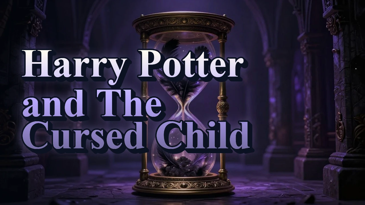 Illustrated event poster for Harry Potter and The Cursed Child