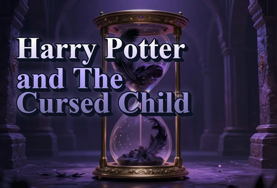Illustrated event poster for Harry Potter and The Cursed Child