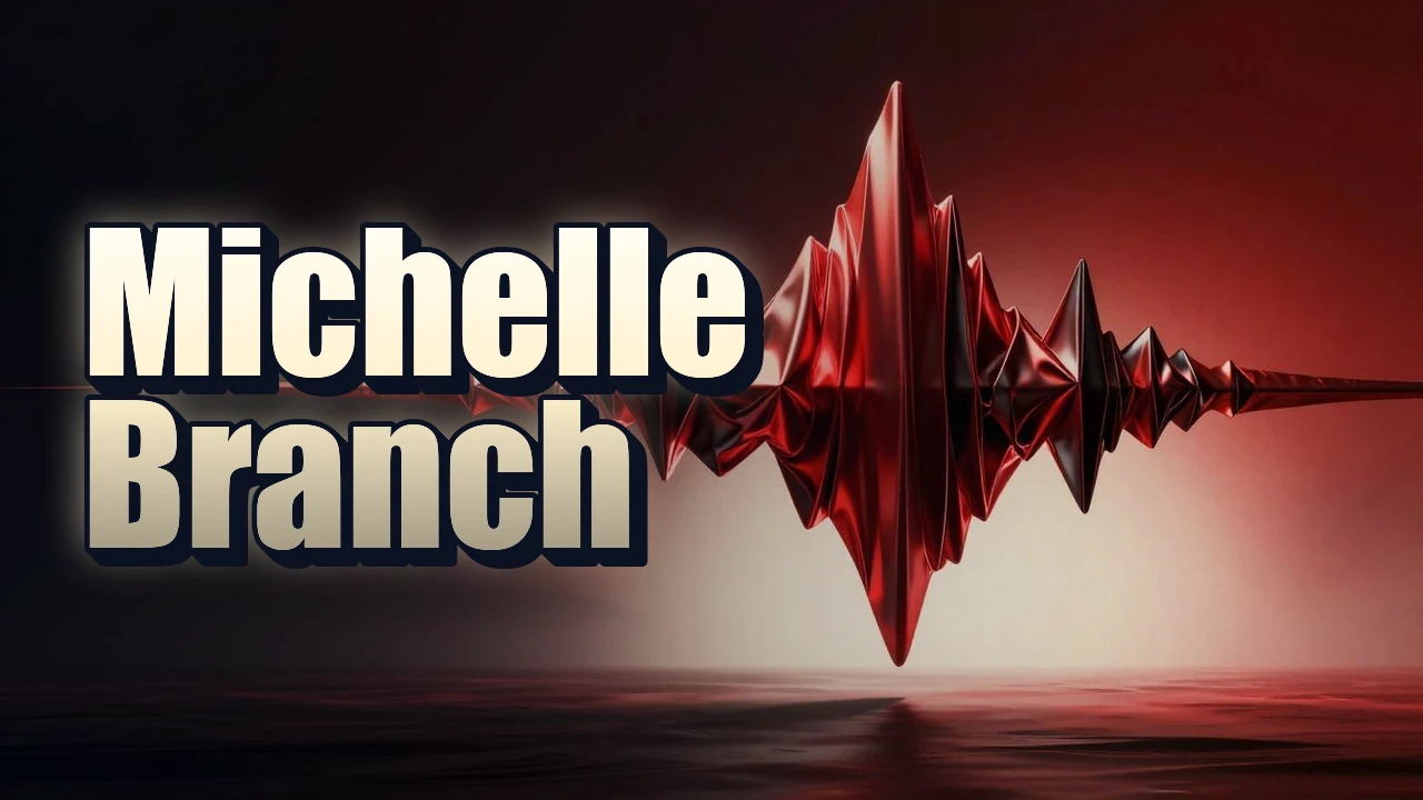 Illustrated event poster for Michelle Branch