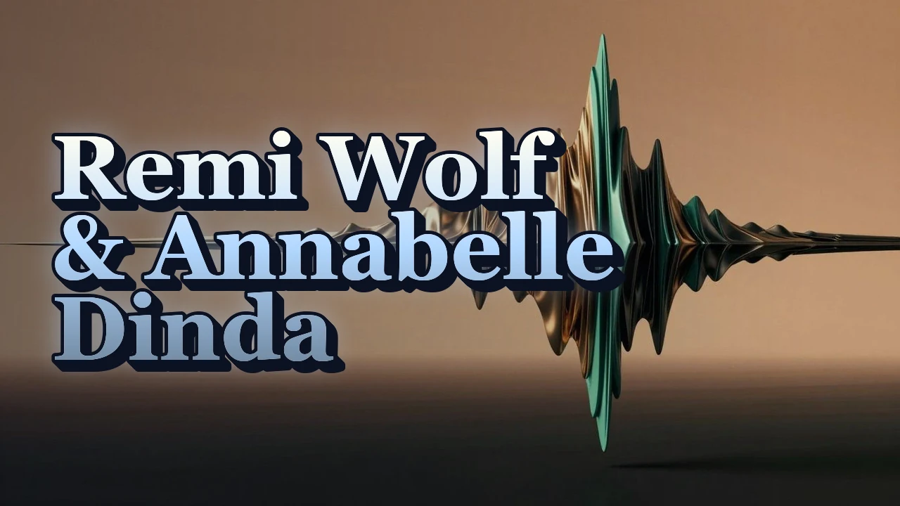 Illustrated event poster for Remi Wolf & Annabelle Dinda