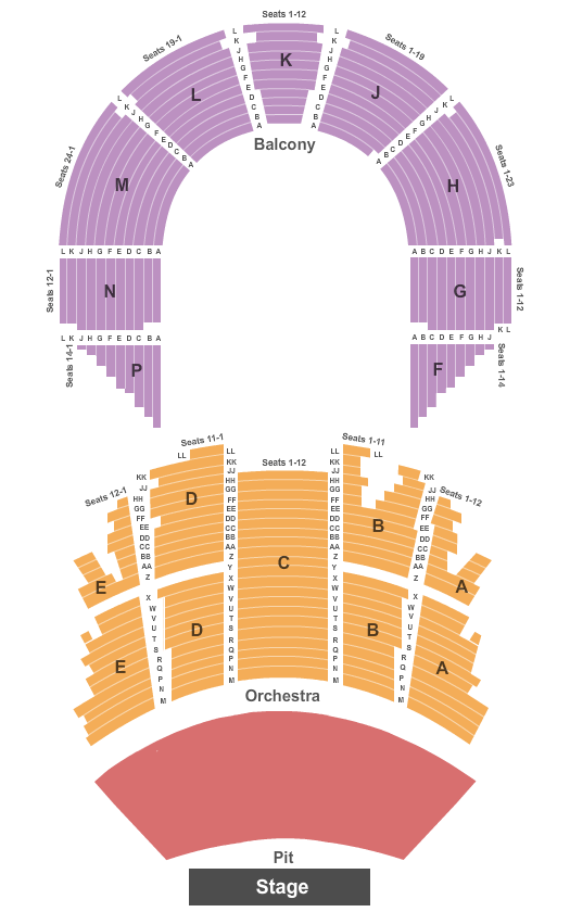 TicketNetwork seating chart for Trivium  In Flames & Orbit Culture at Tulsa Theater