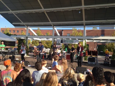 Archival concert performance at Guthrie Green in Tulsa, September 2014